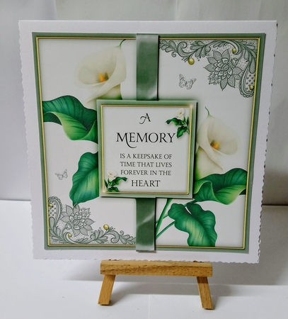 Meaningful Words - Sympathy Lilies by Jackie Odonnell