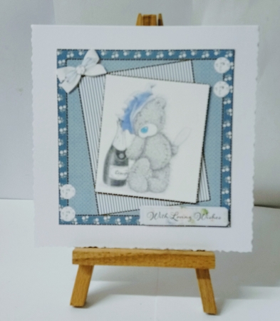 1 cute bear decoupage#7 by Jackie Odonnell