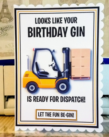 Birthday Gin Dispatched!  by Jackie Odonnell