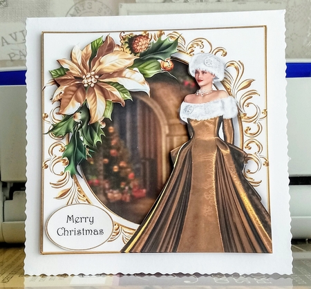 Elegant Christmas In Gold by Jackie Odonnell