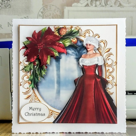 Elegant Christmas In Red by Jackie Odonnell