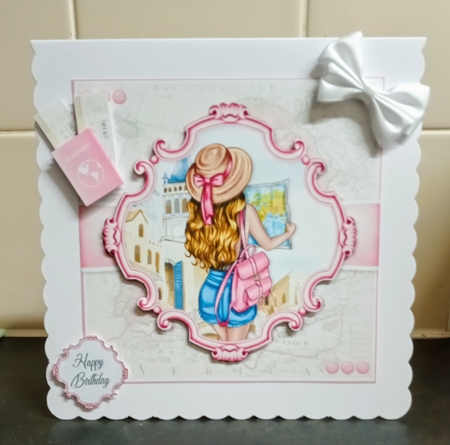 The Travelling Girl Bumper Kit 2 by Jackie Odonnell