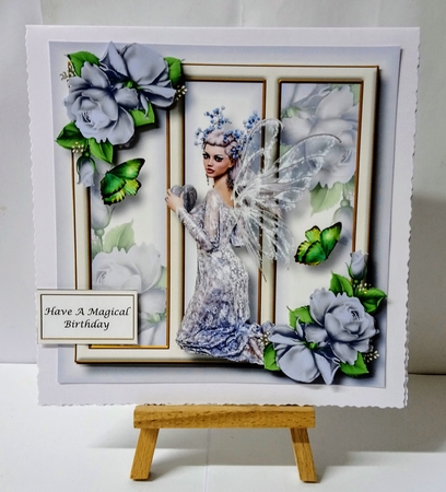 Fabulous Fairy - Sumptuous Silver by Jackie Odonnell