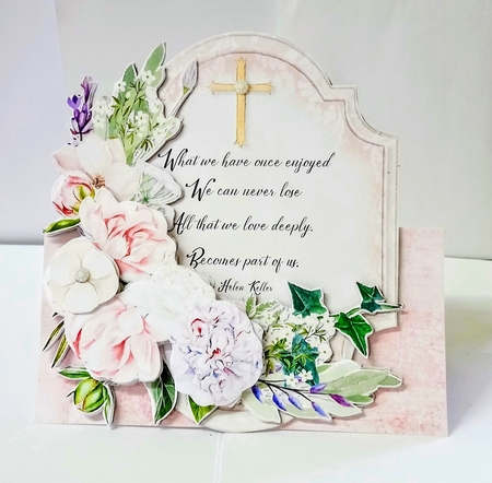 Sincere Condolences 2  6x6 Card Mini Kit by Jackie Odonnell