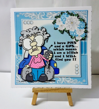 Grumpy Gertrude - PMS and GPS Mini Card Kit by Jackie Odonnell