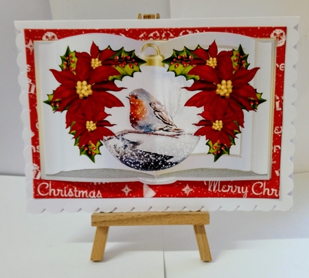 Beautiful Christmas Poinsettias   Book by Jackie Odonnell