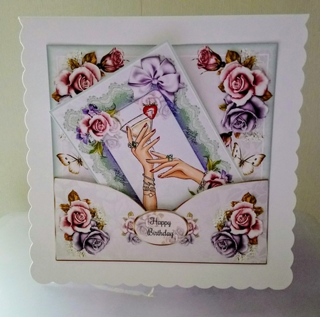 Pocket Card - Cheers Mini Page Kit by Jackie Odonnell