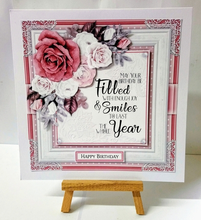 Floral Rose1 Mini Card Kit by Jackie Odonnell