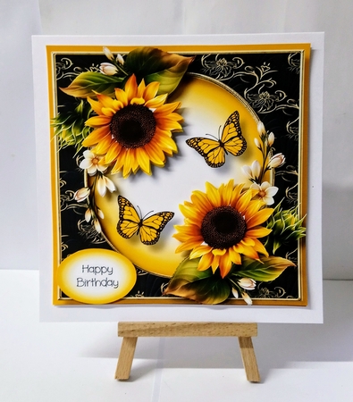 Vivid Sunflowers by Jackie Odonnell
