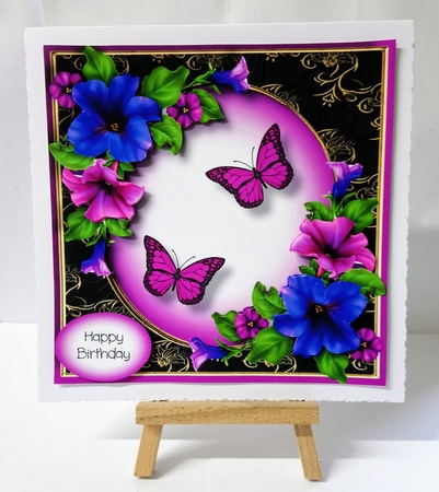 Vivid Petunias by Jackie Odonnell