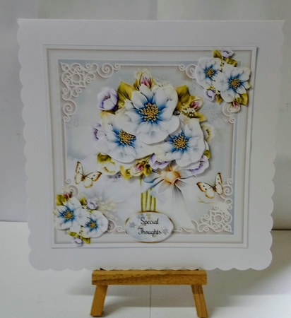 Pastel Bouquet Mini Page Kit by Jackie Odonnell