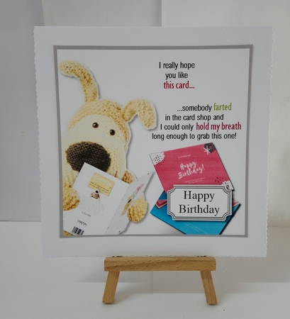 Somebody farted in the card shop by Jackie Odonnell