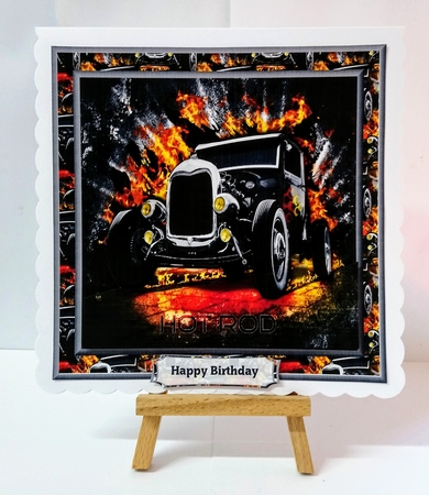 Fiery Hotrod by Jackie Odonnell