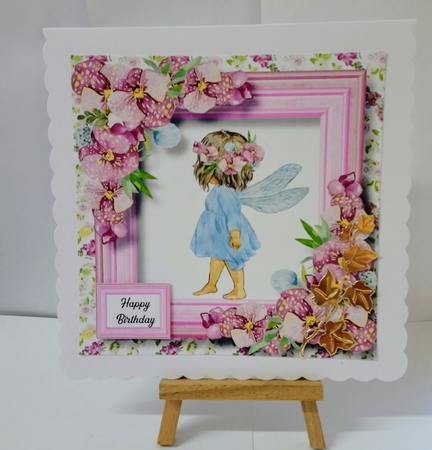 Little Fairy 2 8x8 by Jackie Odonnell