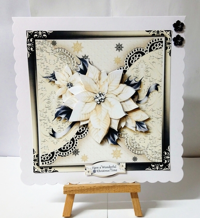 Christmas Poinsettia Bumper Kit by Jackie Odonnell