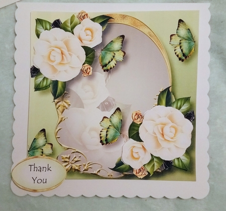 Golden Arched Frame - White Camellias by Jackie Odonnell