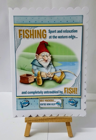 Fishing by the Waters Edge by Jackie Odonnell