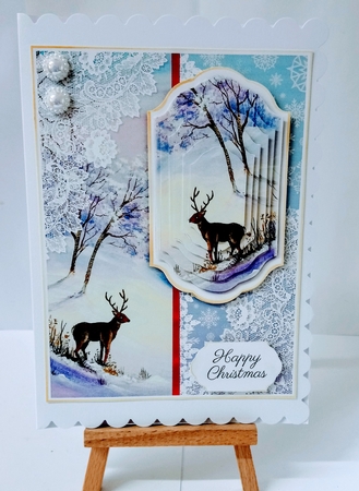 Christmas 8x6 inch Mini Kit 2 by Jackie Odonnell
