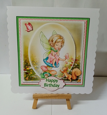 Mini Kit- Fairy In The Garden #2 by Jackie Odonnell