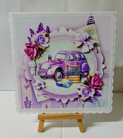 Bumper Kit of Lavender Provence Cards by Jackie Odonnell