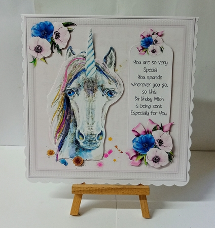 White Unicorn Mini Kit by Jackie Odonnell