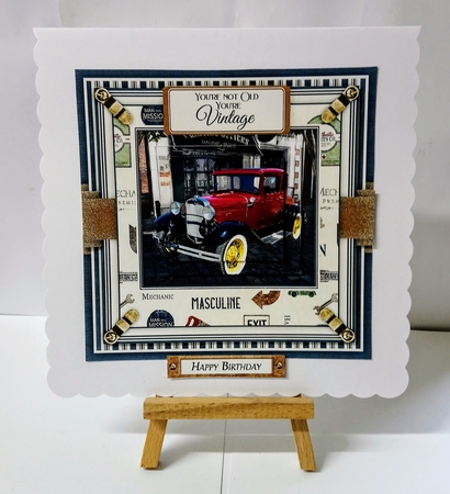 Male Auto Bumper Card Kit by Jackie Odonnell