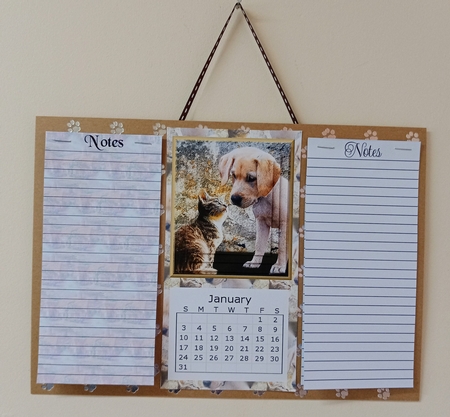 Cat and Dog 2 - 2021 Calendar by Jackie Odonnell