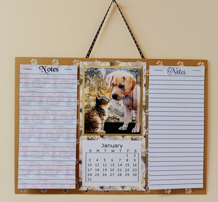 Cat and Dog 2 - 2021 Calendar by Jackie Odonnell