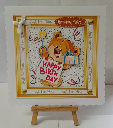 Birthday Bear 2, by Jackie Odonnell