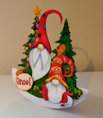 Rockin with My Gnomies - Rocker Card Kit by Jackie Odonnell