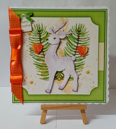 Deer Christmas Mini Kit by Jackie Odonnell
