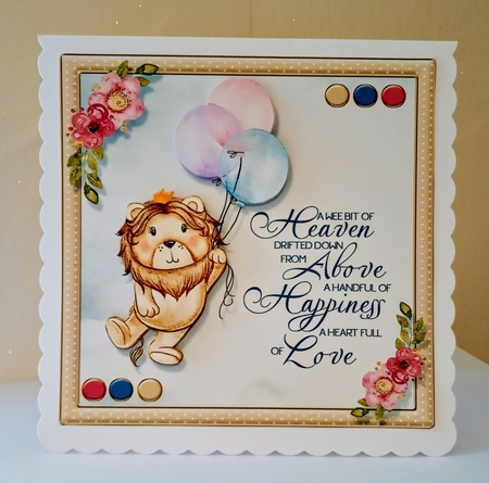 Baby Lion 3 by Jackie Odonnell
