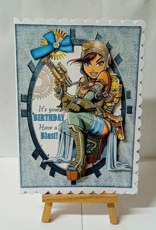 Birthday wishes steampunk style 2 by Jackie Odonnell