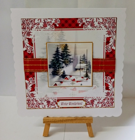 Christmas Snow is Falling Topper 3 by Jackie Odonnell
