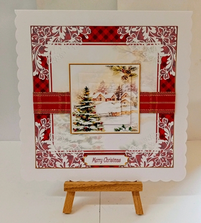 Christmas Snow is Falling Topper 4 by Jackie Odonnell