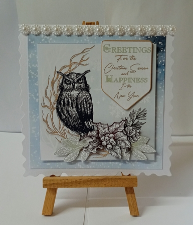 More Than Words Can Say Christmas 2 Card Front and Inserts Kit by Jackie Odonnell