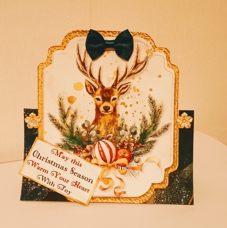 Merry & Bright Selection Box 10 Cards & Envelope Set by Jackie Odonnell