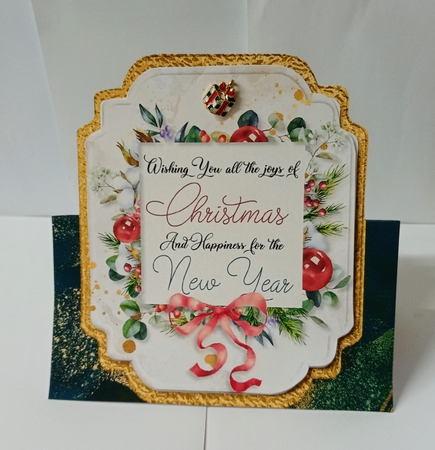 Merry & Bright Selection Box 10 Cards & Envelope Set by Jackie Odonnell