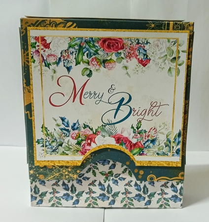 Merry & Bright Storage Box and Address Book by Jackie Odonnell