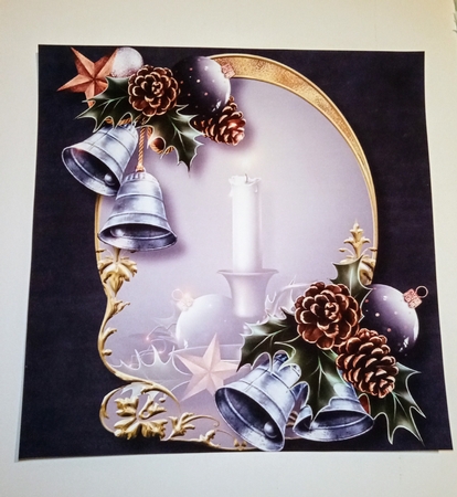 Golden Christmas Arch - Silver Bells by Jackie Odonnell