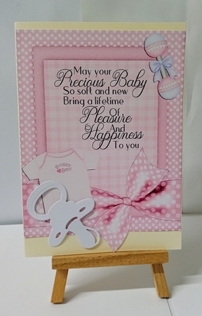 Pink & Blue Baby Toppers by Jackie Odonnell