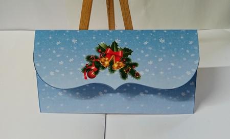 Christmas wishes money envelope by Jackie Odonnell