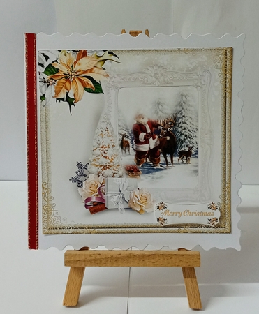 Santa Feeding the Wildlife by Jackie Odonnell