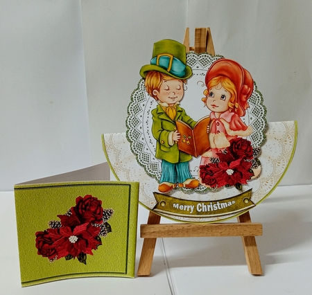 Carol Singers Rocker Card by Jackie Odonnell
