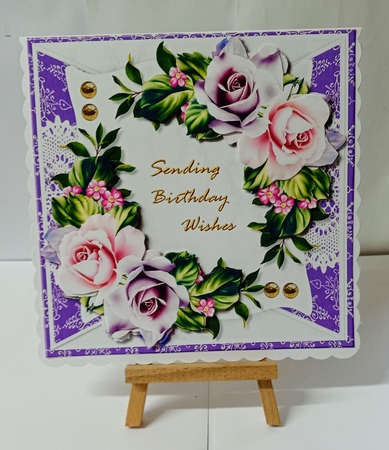 Birthday  Roses Mini Kit by Jackie Odonnell