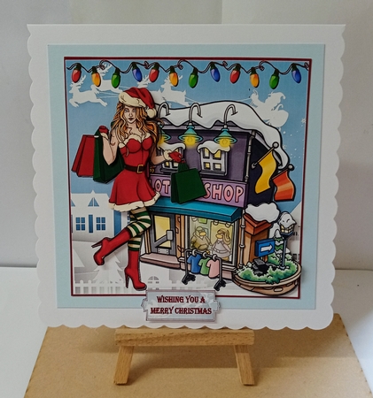 Christmas clothes shopping by Jackie Odonnell