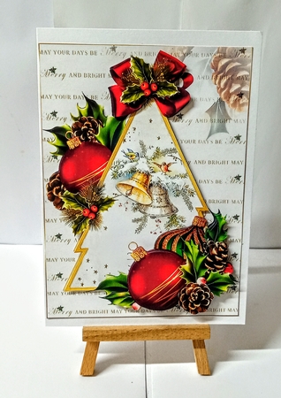 Christmas bells through the tree mini kit by Jackie Odonnell