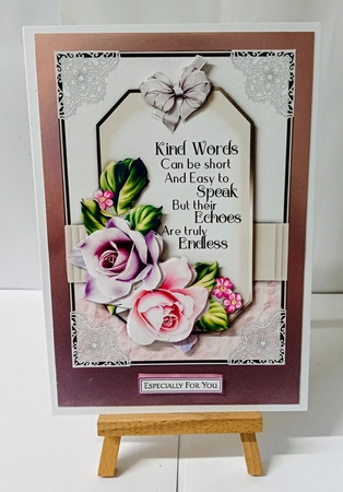 Kind Words 5x7 Bumper Card Kit by Jackie Odonnell