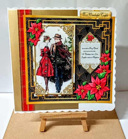 Art Deco Christmas Couples Bumper Kit-2 by Jackie Odonnell