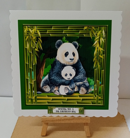 Safari Animals (Card Five) by Jackie Odonnell
